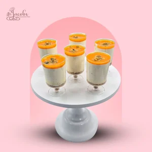 Rasmalai Cheese Cake – (Set Of 6)