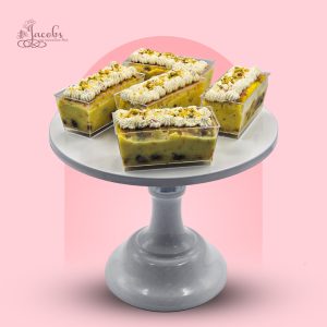 Dates Saffron Milk Cake – (Set Of 10)